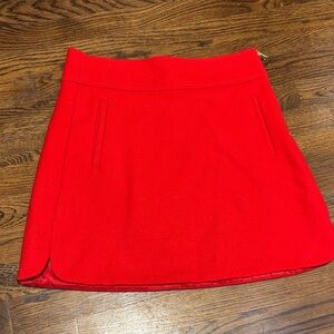 J. Crew Scarlet Mini Skirt